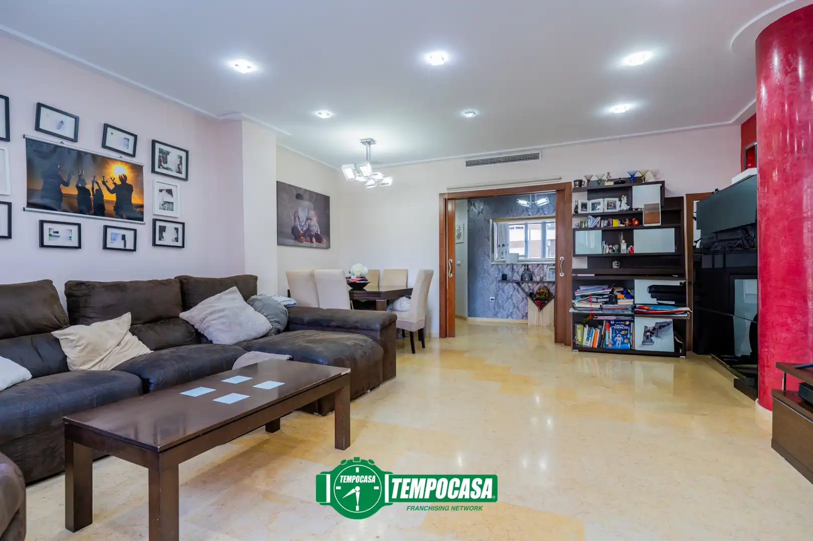 Living room of Flat for sale in Sueca  with Air Conditioner, Heating and Terrace