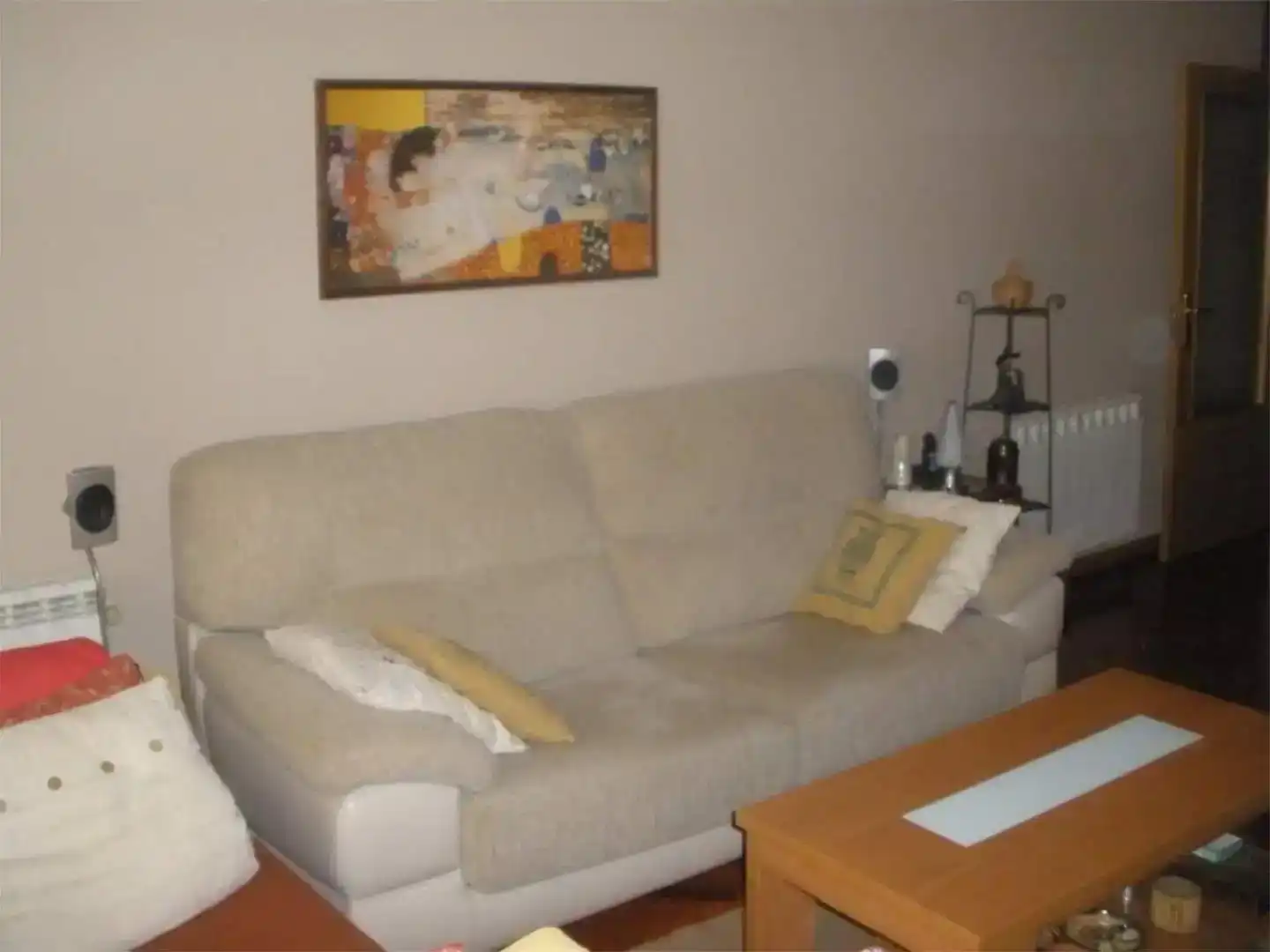 Sala de estar de Piso en venta en Alcalá de Henares con Jardín privado, Piscina y Amueblado