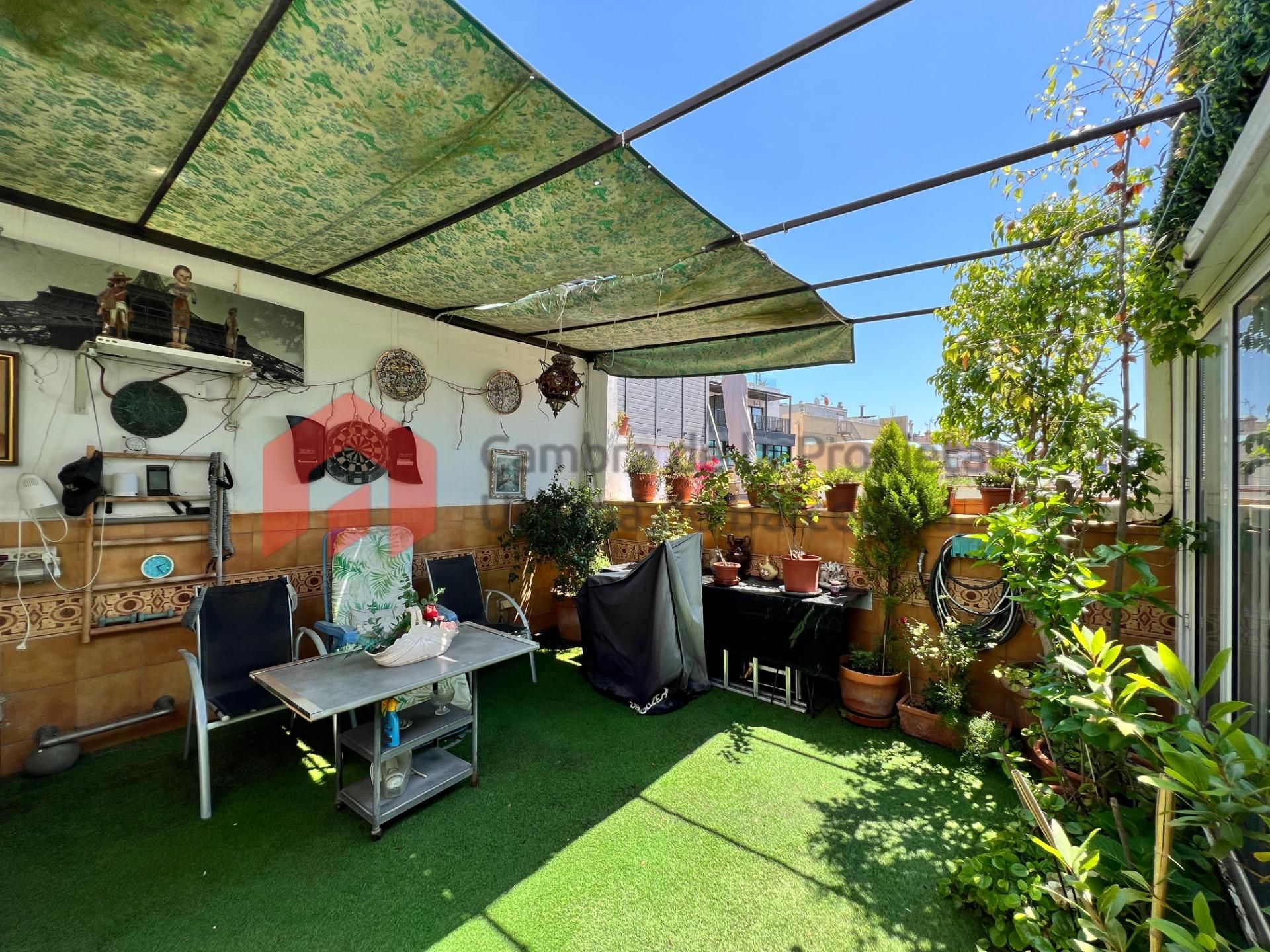 Terrace of Attic for sale in  Barcelona Capital  with Parquet flooring, Terrace and Balcony