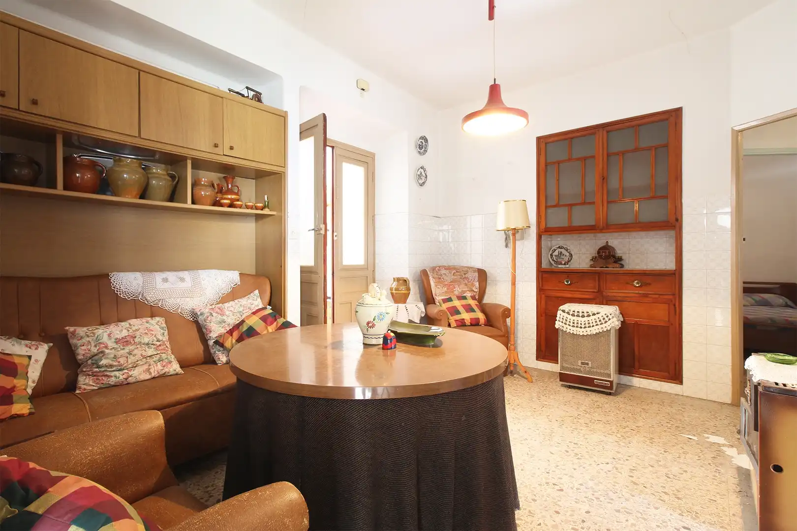 Sala d'estar de Casa o xalet en venda en La Gineta