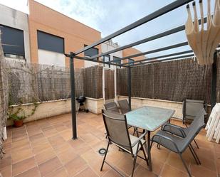 Terrace of Single-family semi-detached for sale in La Pobla de Vallbona  with Air Conditioner and Terrace