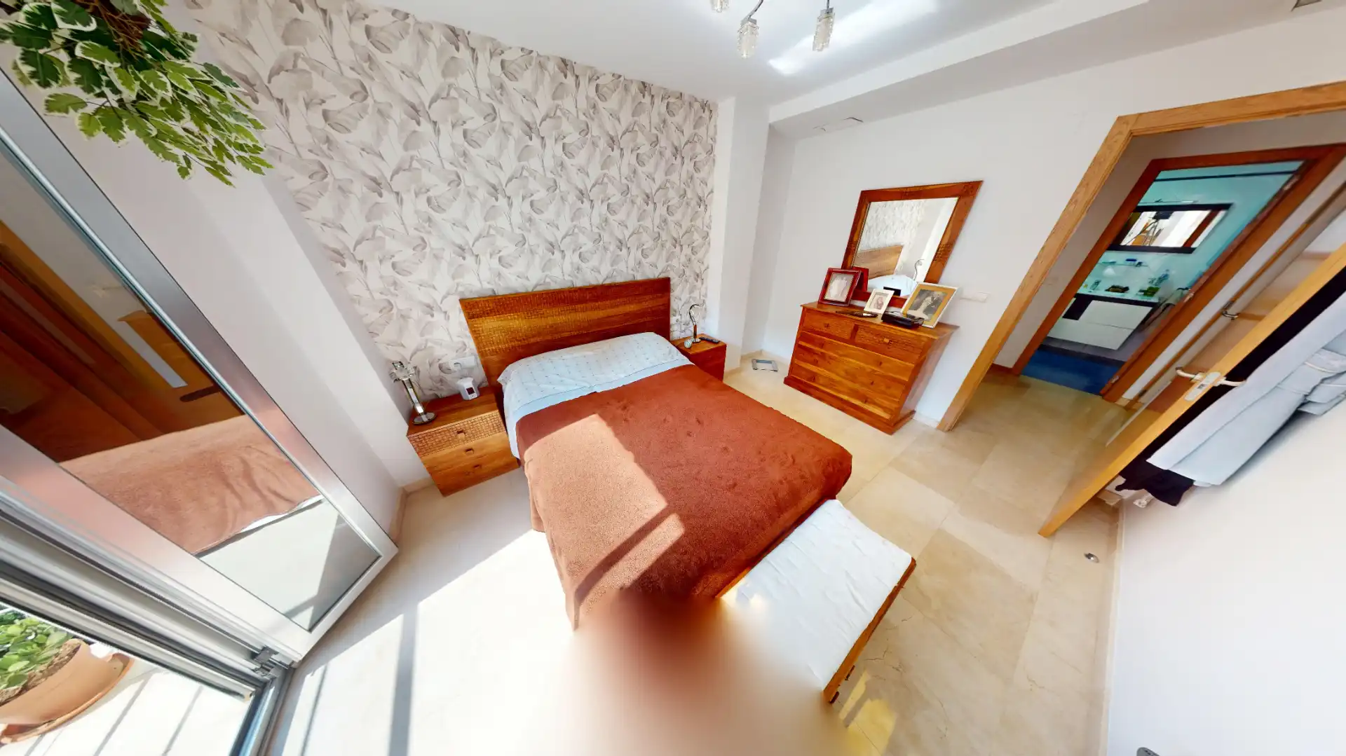 Bedroom of Flat for sale in Alicante / Alacant  with Air Conditioner, Heating and Furnished