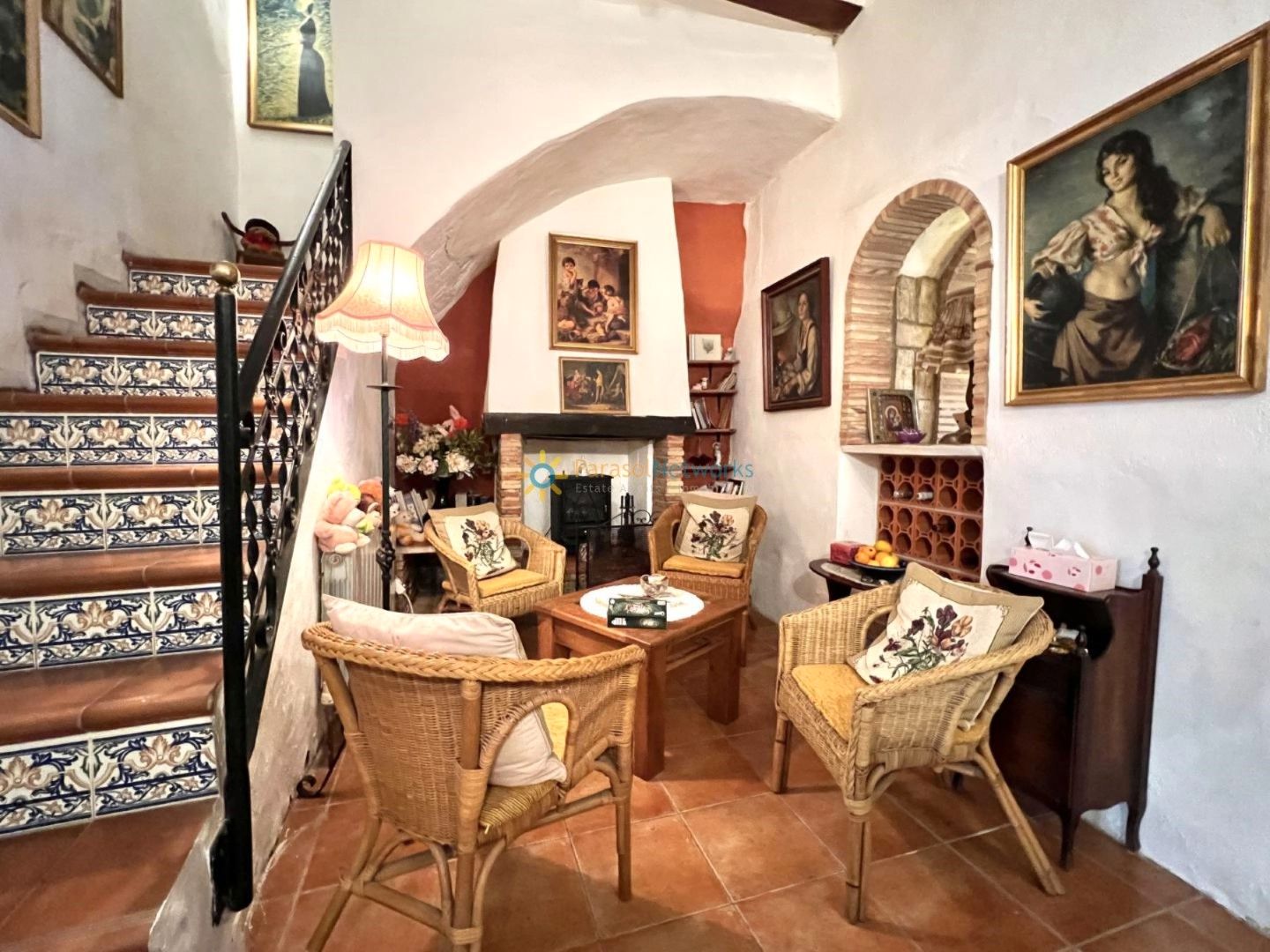 Living room of Single-family semi-detached for sale in El Palomar  with Air Conditioner, Terrace and Storage room