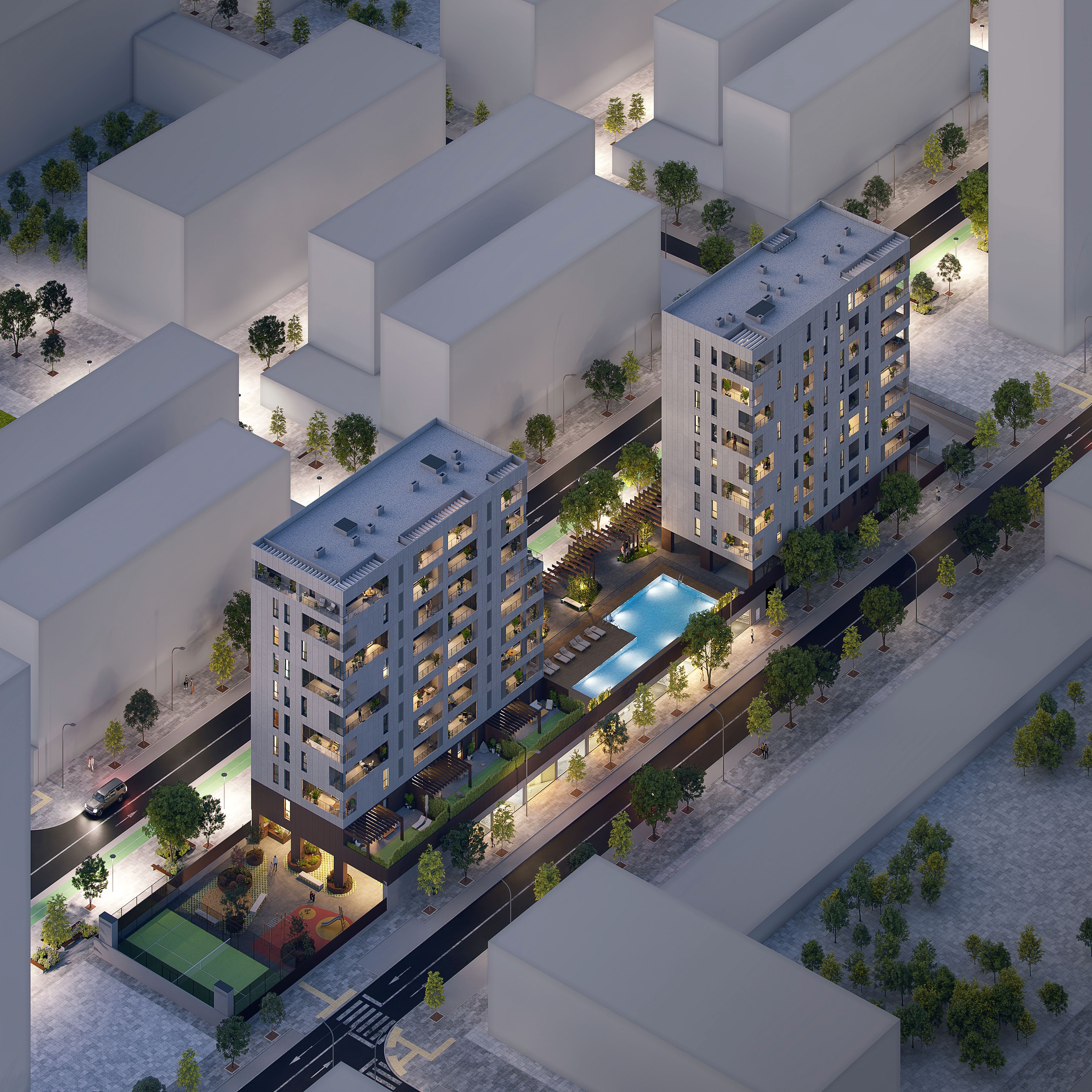 Piscina de Piso en venta en  Sevilla Capital con Aire acondicionado, Terraza y Trastero