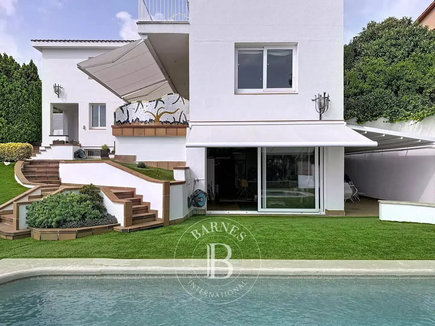 Jardín de Casa o chalet en venta en Mataró con Aire acondicionado, Calefacción y Jardín privado