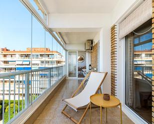 Balcony of Apartment to rent in Torrevieja  with Air Conditioner, Terrace and Swimming Pool