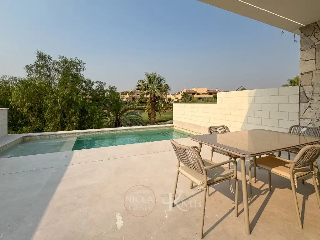 Terrassa de Casa o xalet en venda en Vera amb Aire condicionat, Terrassa i Piscina