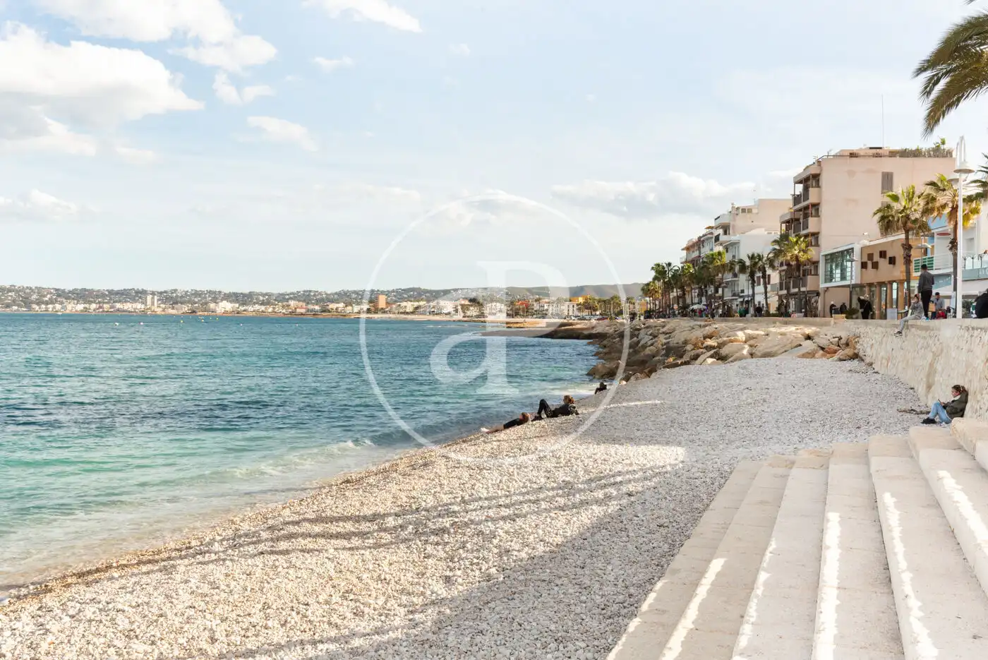 Vista exterior de Piso de alquiler en Jávea / Xàbia con Aire acondicionado, Calefacción y Jardín privado