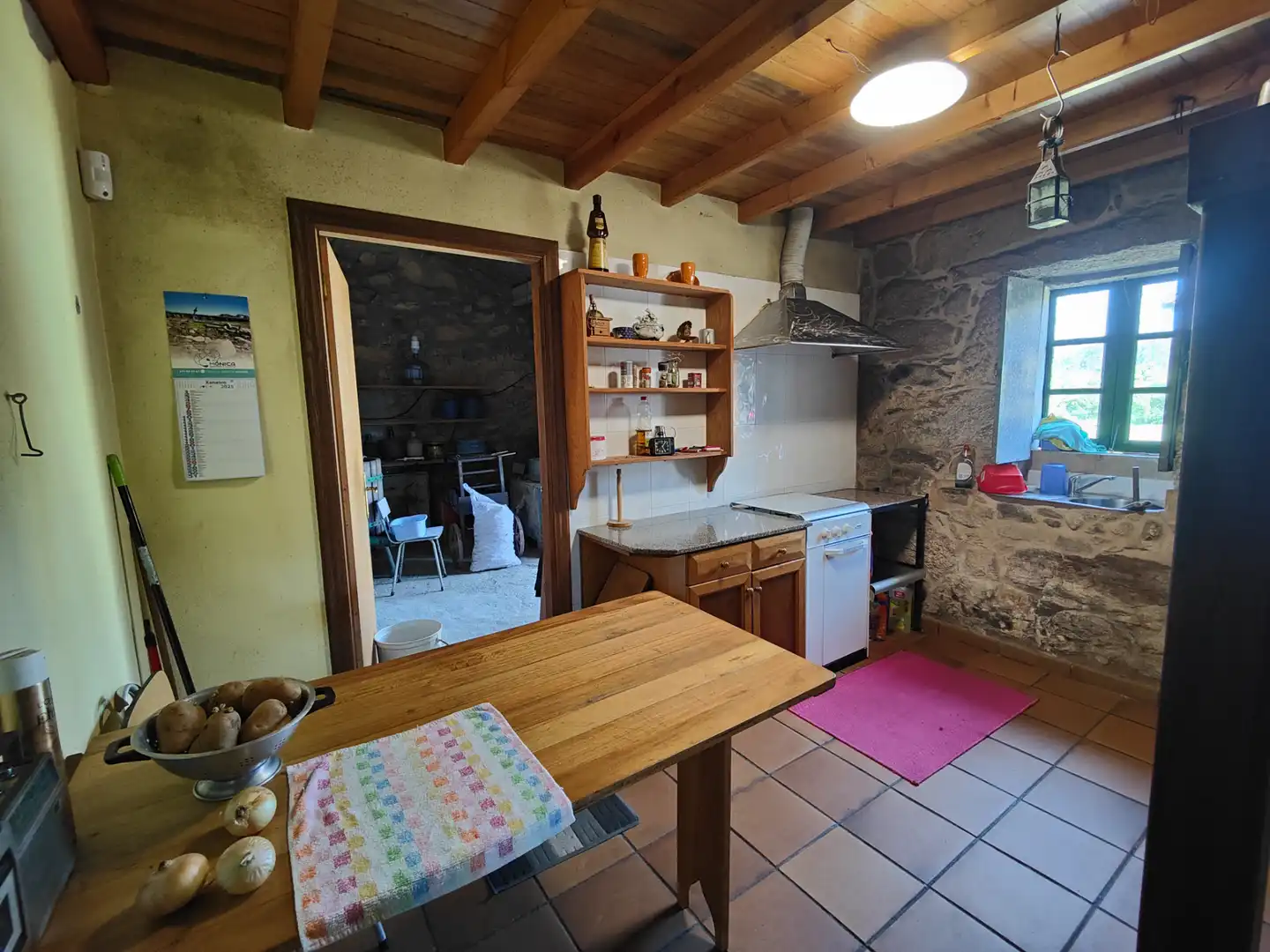 Kitchen of Houses for sale in Rianxo  with Heating, Private garden and Storage room