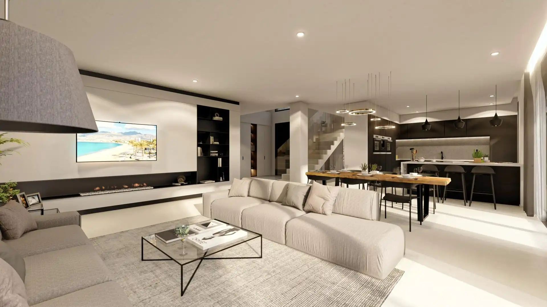 Sala d'estar de Casa o xalet en venda en Altea