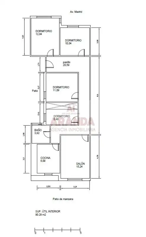Piso en venta en Zaragoza con Calefacción y Terraza