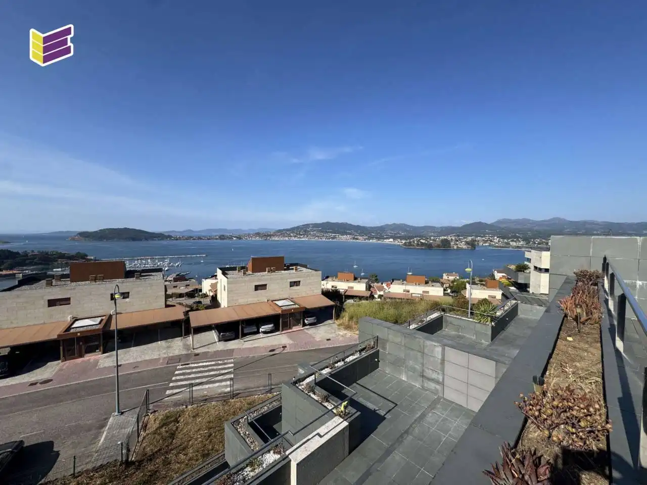 Terraza de Dúplex en venta en Baiona con Terraza, Trastero y Balcón