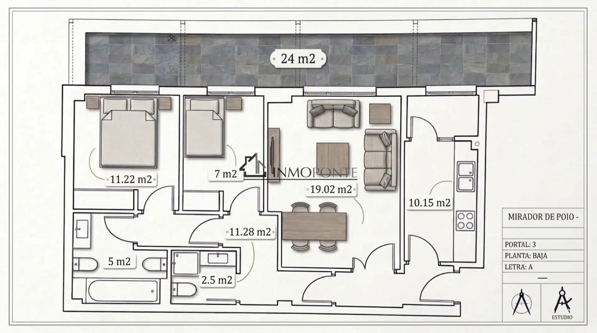 Piso con ascensor en venta en San Salvador - Caeira, imagen 31
