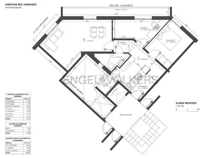 Apartment for sale in  Barcelona Capital  with Air Conditioner, Heating and Balcony