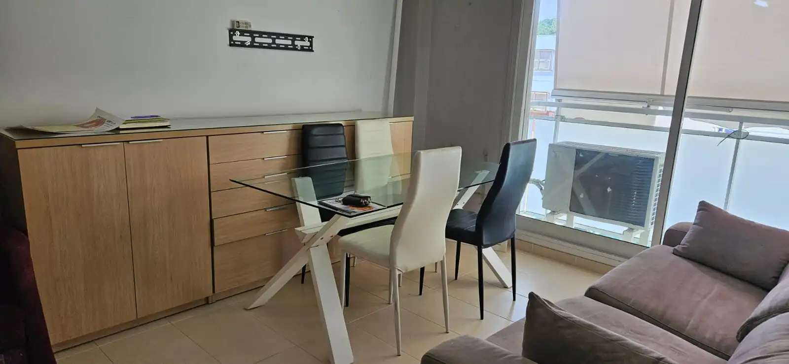 Dining room of Flat for sale in Tarragona  with Air Conditioner, Furnished and Balcony