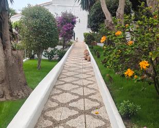 Exterior view of House or chalet for sale in  Ceuta Capital  with Private garden, Storage room and Swimming Pool