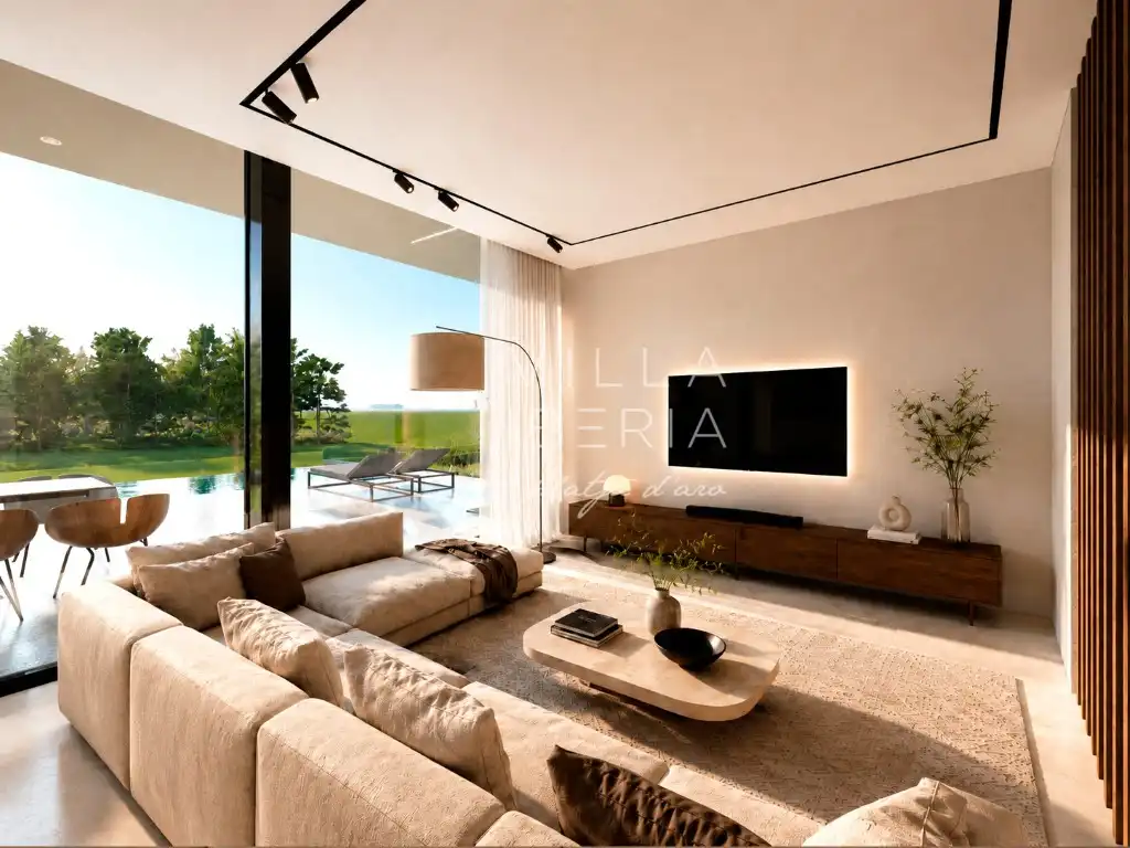 Sala de estar de Casa o chalet en venta en Calonge i Sant Antoni con Aire acondicionado, Calefacción y Jardín privado