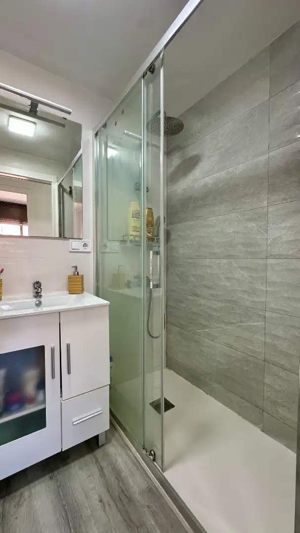 Bathroom of Attic for sale in Badalona  with Air Conditioner, Heating and Parquet flooring