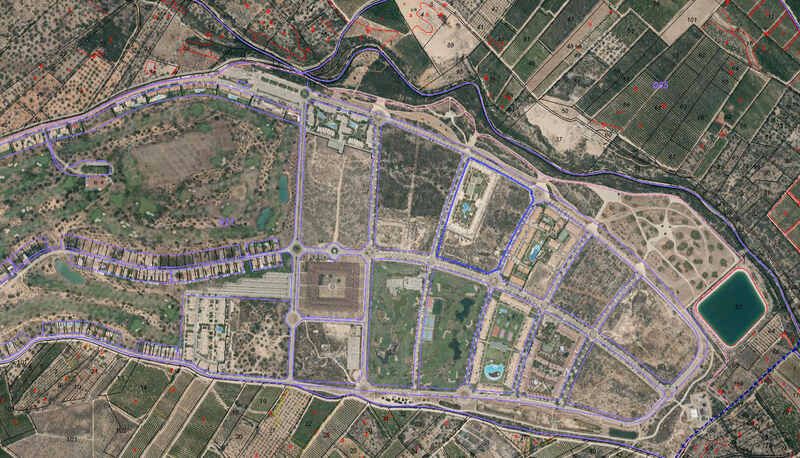 Vista exterior de Residencial en venda en San Jorge / Sant Jordi