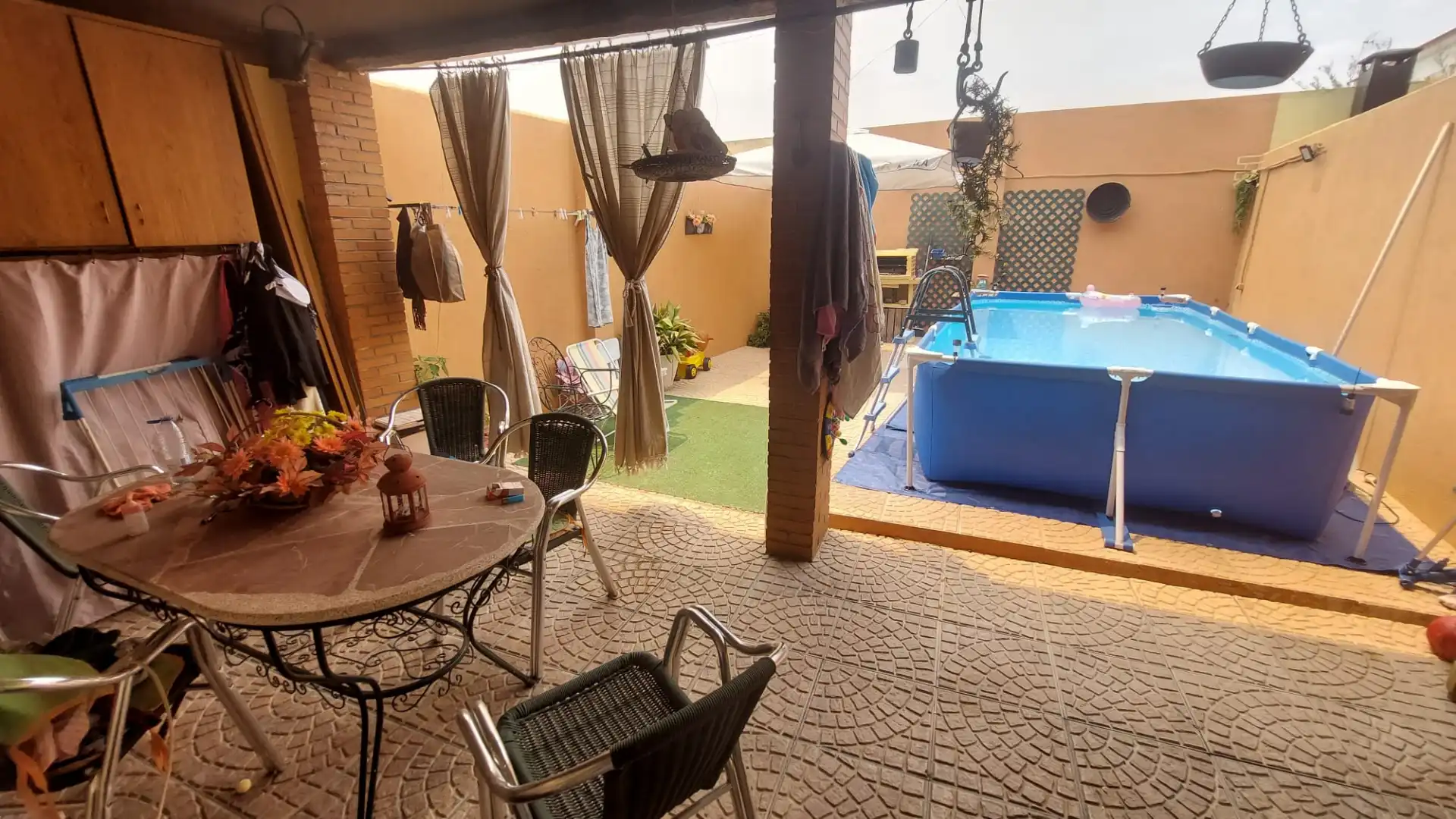 Terrassa de Casa o xalet en venda en San Martín de la Vega amb Calefacció, Forn i Internet