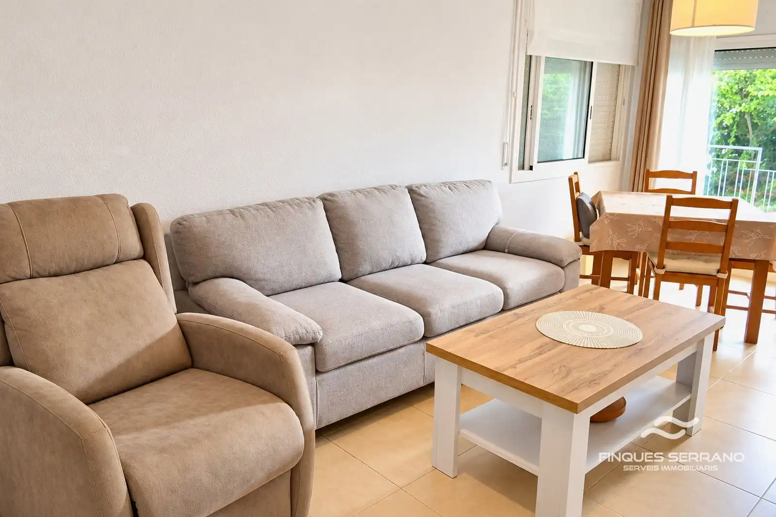 Sala de estar de Piso en venta en Calafell con Aire acondicionado, Calefacción y Terraza