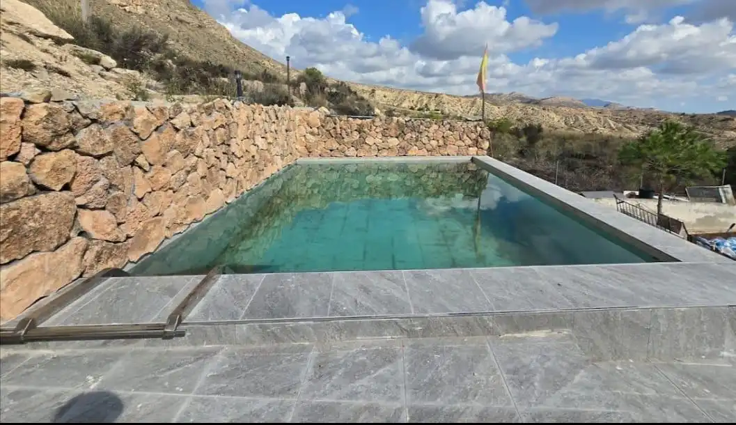 Piscina de Casa o chalet en venta en Agost con Aire acondicionado, Jardín privado y Terraza