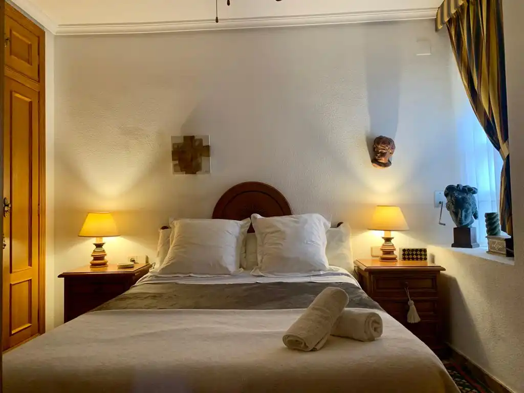 Bedroom of Apartments for rent in Jávea / Xàbia  with Air Conditioner, Heating and Furnished