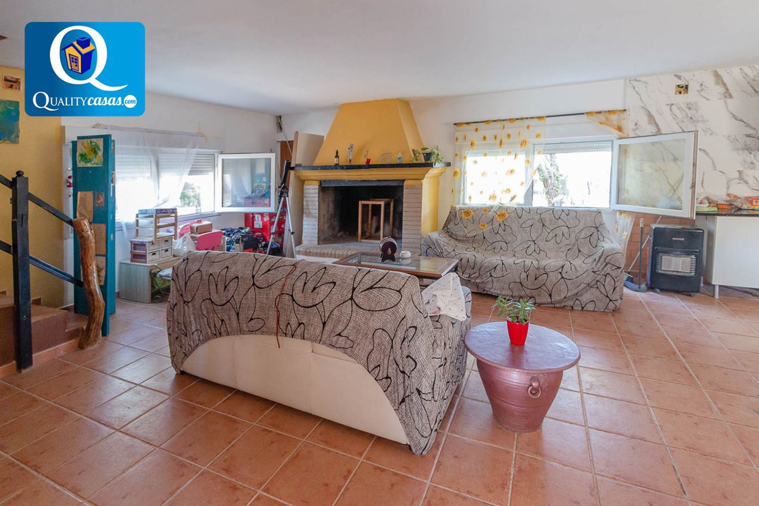 Living room of House or chalet for sale in Tibi  with Terrace and Storage room