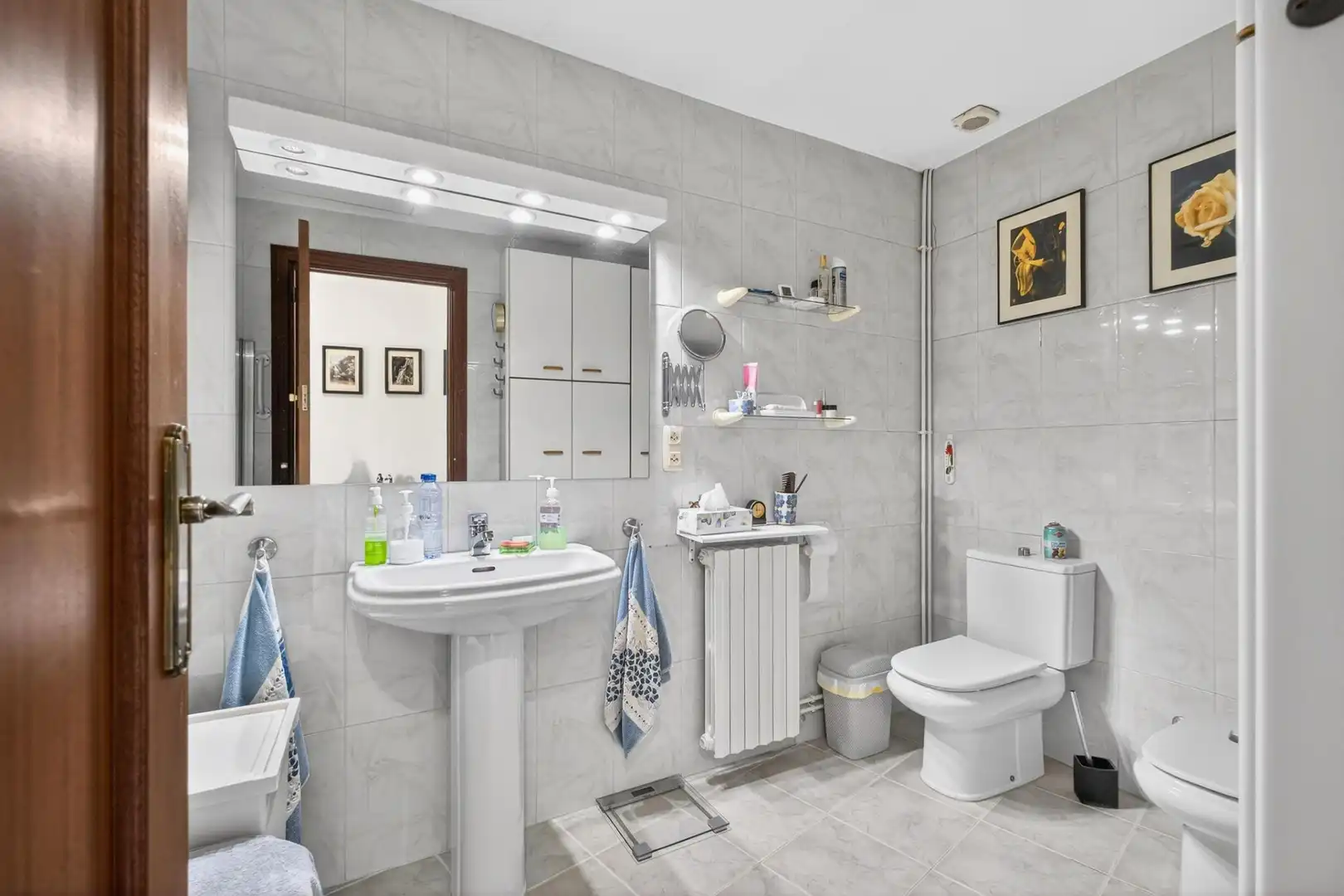 Baño de Casa adosada en venta en Sant Hilari Sacalm con Aire acondicionado y Calefacción