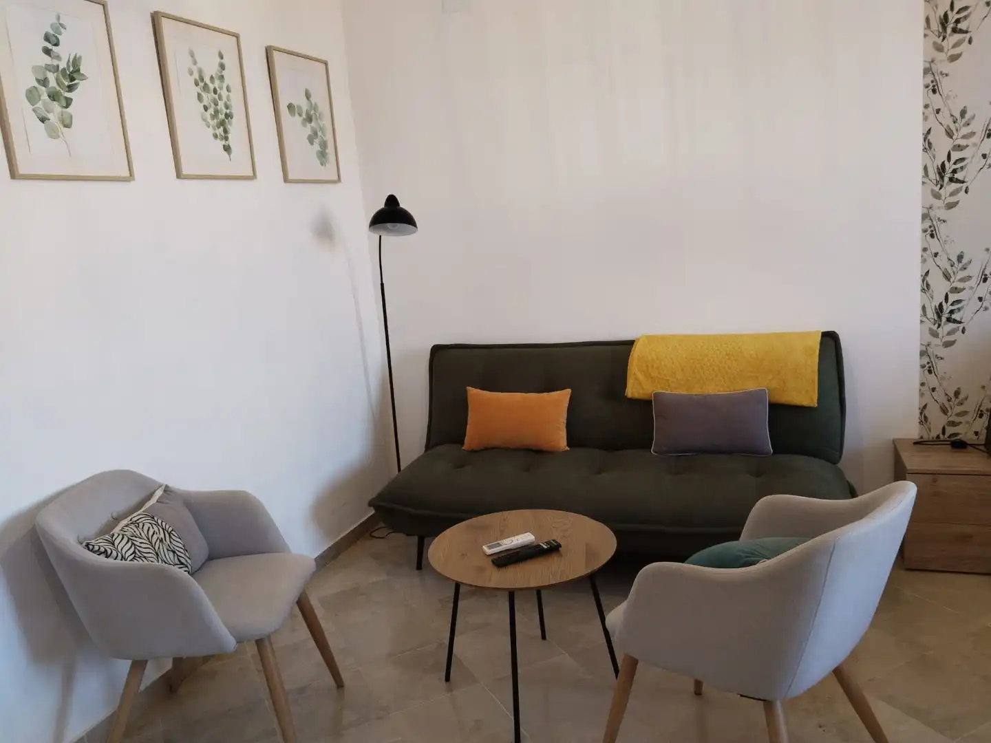 Wohnzimmer von Wohnung zur Miete in  Granada Capital mit Klimaanlage