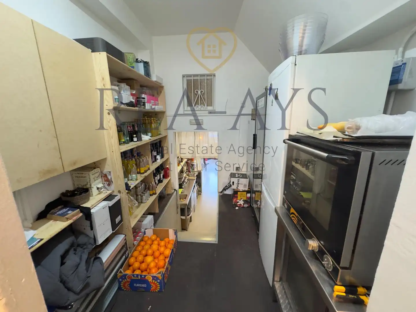 Kitchen of Commercial properties for sale in Cornellà de Llobregat  with Air Conditioner, Furnished and Internet