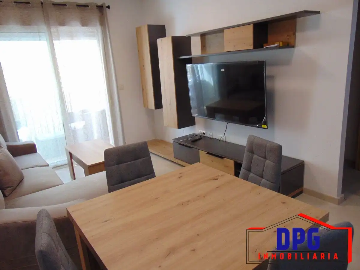 Living room of Apartments for sale in Garrucha  with Terrace, Storage room and Furnished