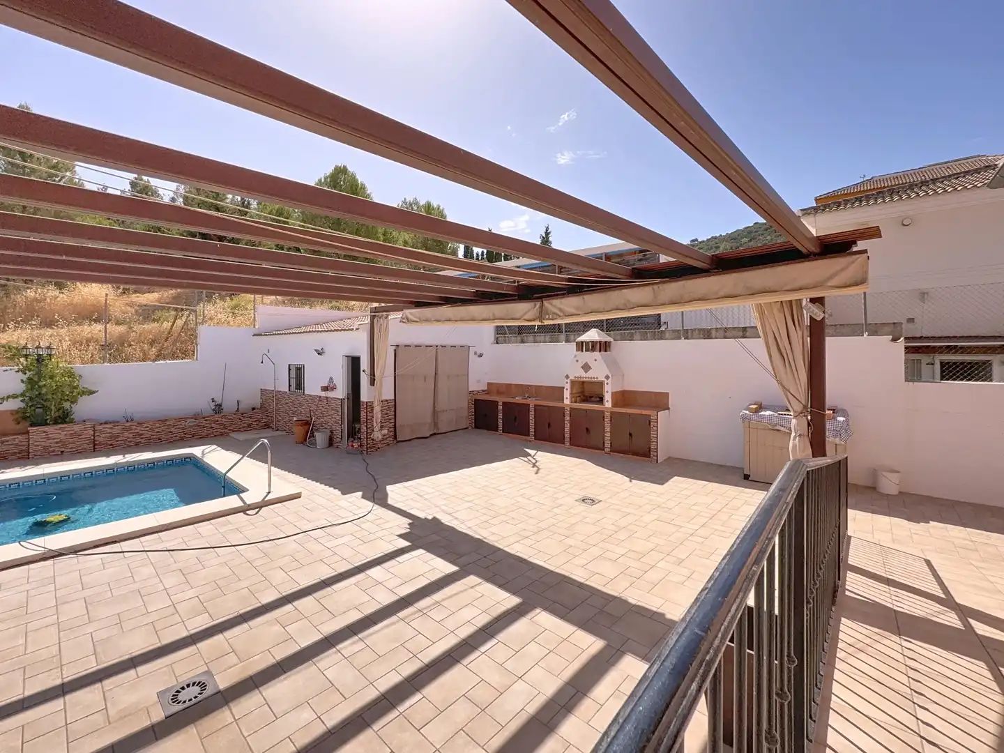 Terraza de Casa o chalet en venta en Casabermeja con Aire acondicionado, Terraza y Piscina