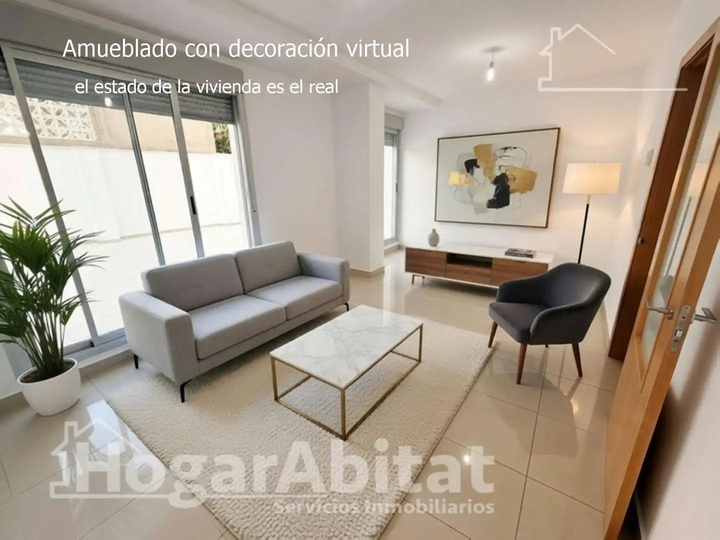 Sala d'estar de Pis en venda en Montserrat amb Aire condicionat, Calefacció i Terrassa