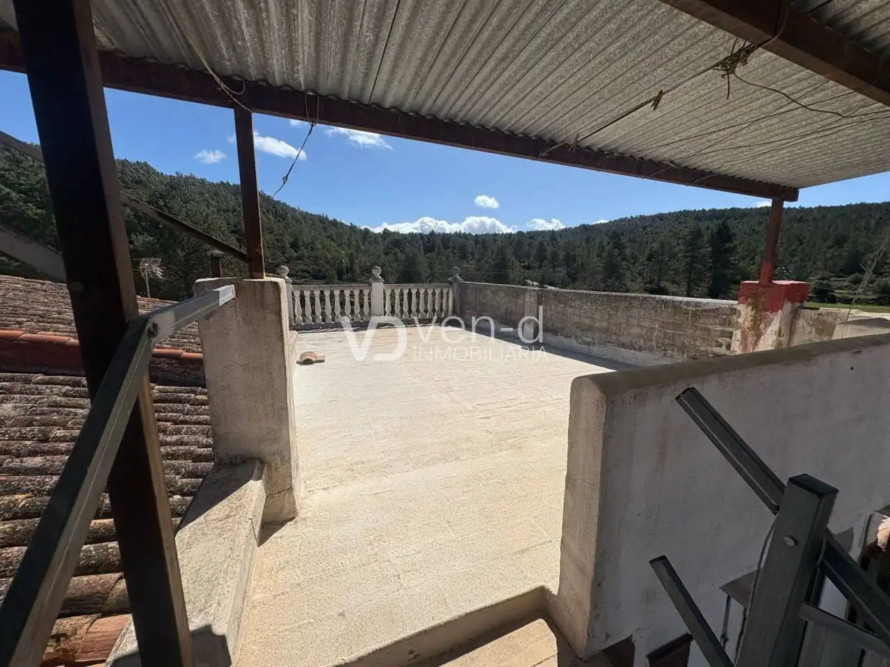 Terraza de Casa o chalet en venta en Enguera con Aire acondicionado, Calefacción y Jardín privado