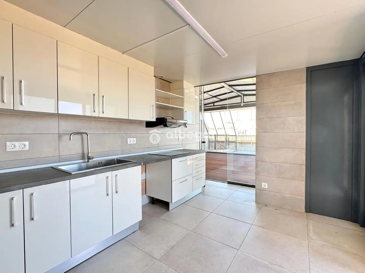 Kitchen of Duplexes for sale in Alboraya  with Air Conditioner, Heating and Parquet flooring