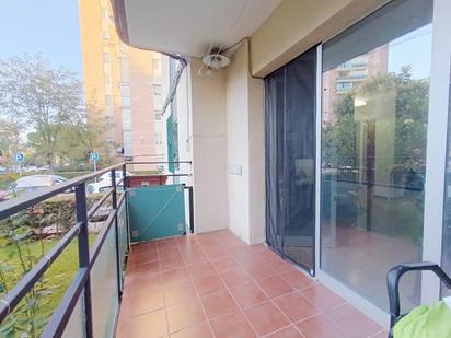 Balcony of Flat to rent in  Madrid Capital  with Terrace