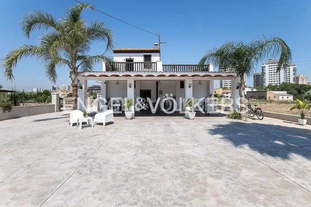 Terraza de Casa o chalet en venta en Valencia con Aire acondicionado, Calefacción y Jardín privado