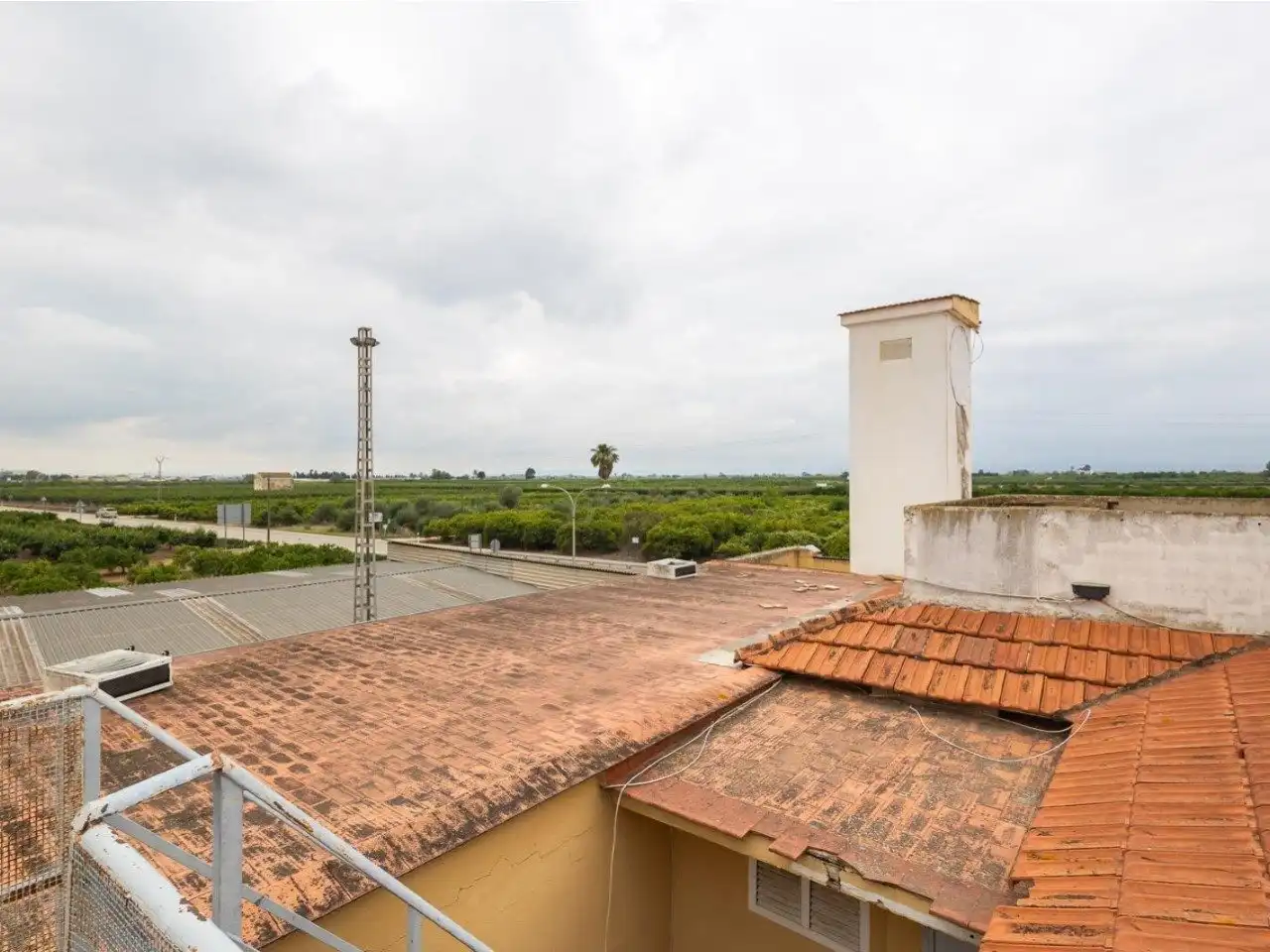 Terraza de Finca rústica en venta en Algemesí con Aire acondicionado, Calefacción y Jardín privado