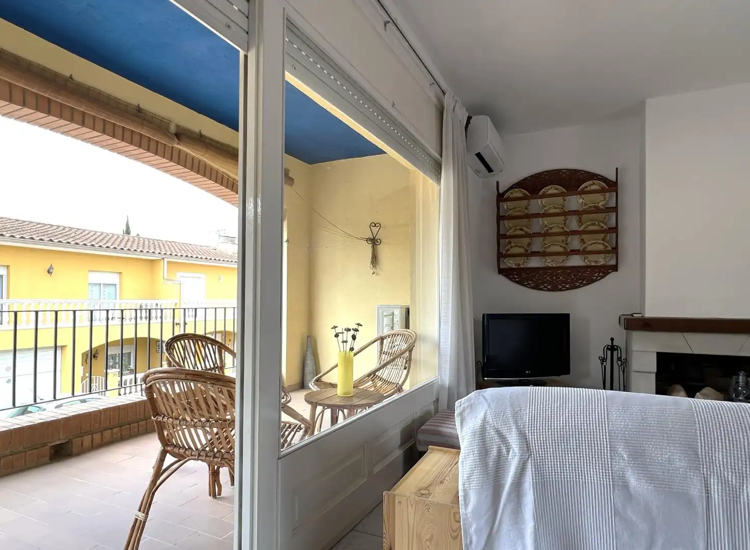 Terraza de Casa adosada en venta en Sant Pere Pescador con Aire acondicionado, Jardín privado y Terraza