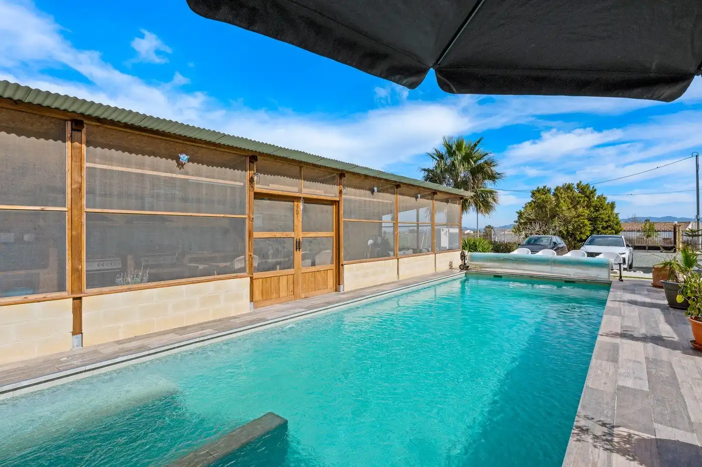 Piscina de Finca rústica en venta en Murcia con Terraza, Trastero y Piscina