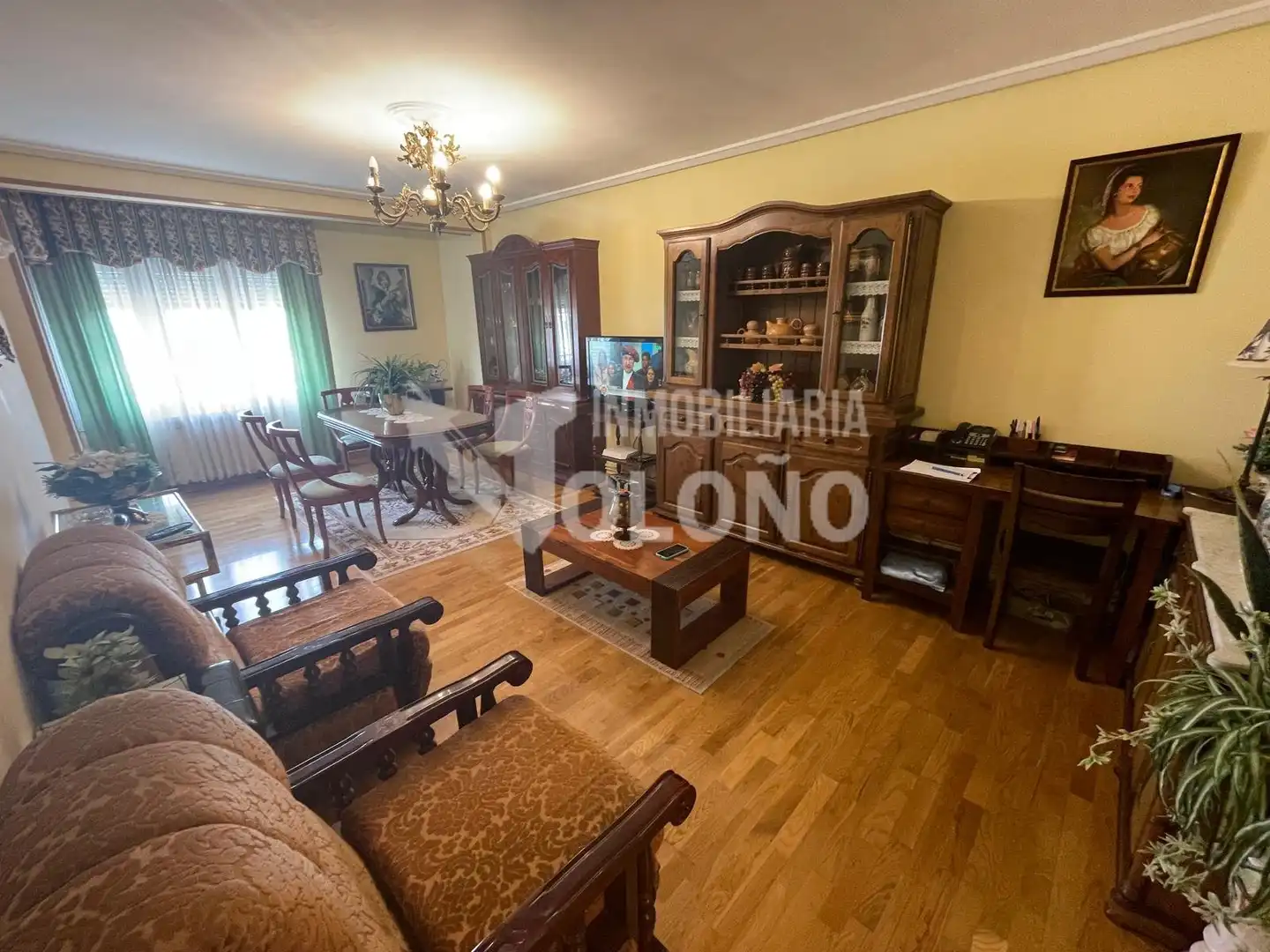Sala de estar de Apartamento en venta en Labastida / Bastida con Aire acondicionado, Calefacción y Parquet