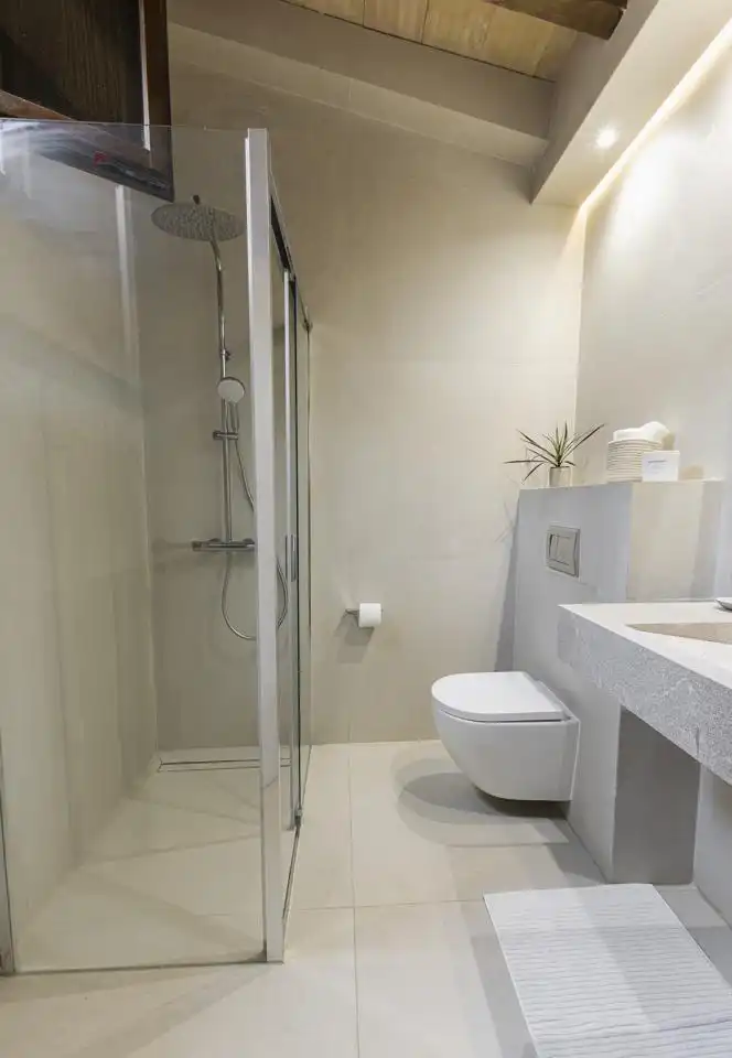 Badezimmer von Maisonette zum Verkauf in  Palma de Mallorca mit Klimaanlage, Terrasse und Möbliert