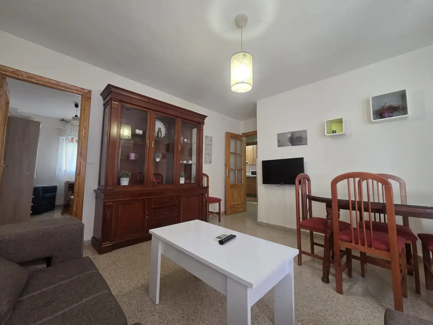 Sala de estar de Piso de alquiler en Granada con Aire acondicionado, Calefacción y Amueblado