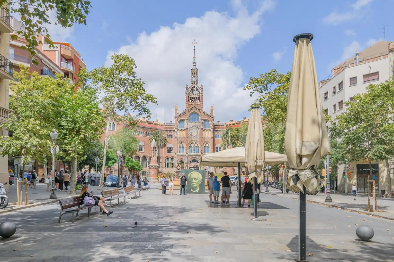 Außenansicht von Wohnung zur Miete in Barcelona