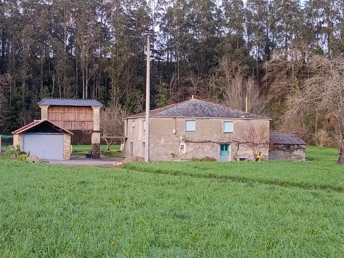 Vista exterior de Finca rústica en venda en Lourenzá