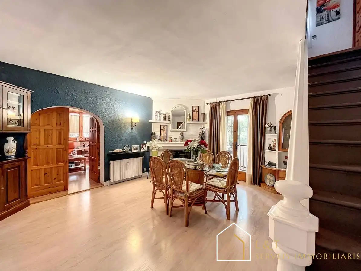 Comedor de Casa o chalet en venta en Vallgorguina con Calefacción, Jardín privado y Parquet