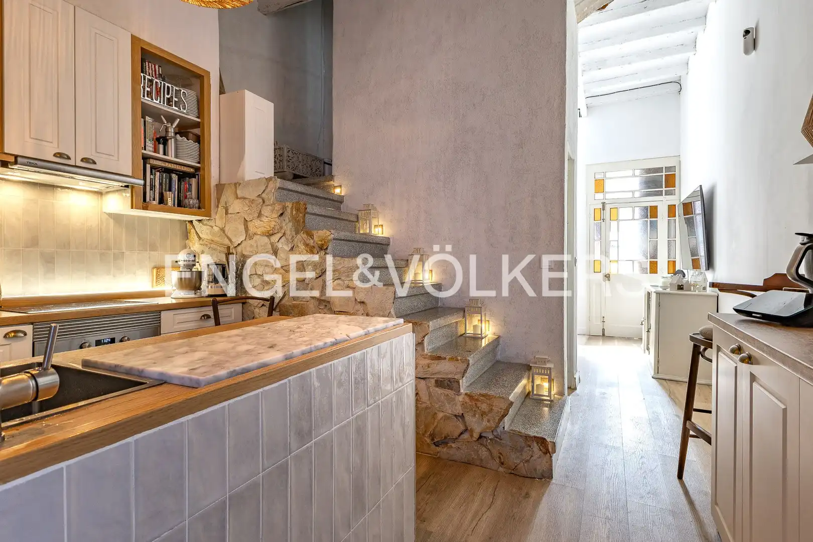 Cocina de Casa adosada en venta en Mataró con Aire acondicionado, Calefacción y Amueblado