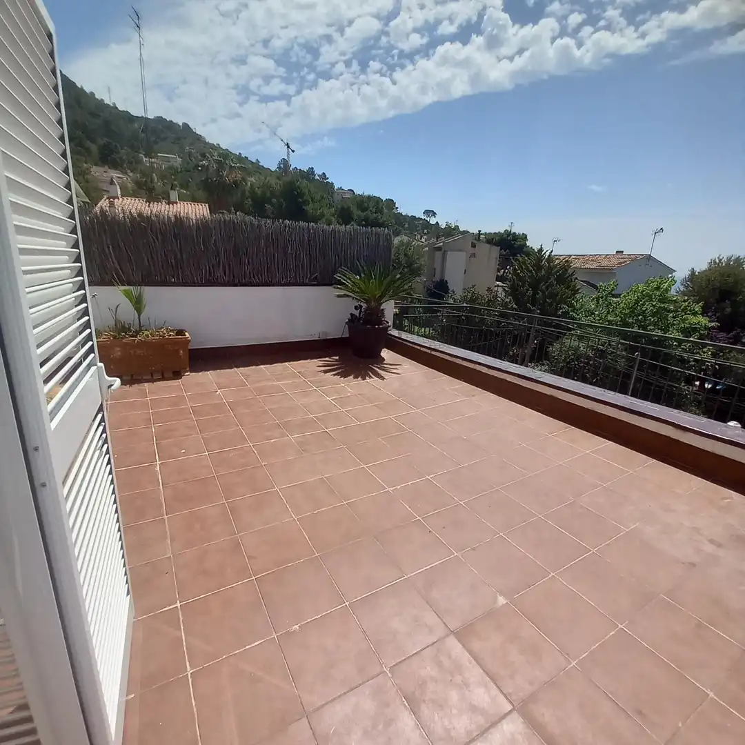 Terrassa de Àtic de lloguer en Sitges amb Terrassa, Moblat i Forn