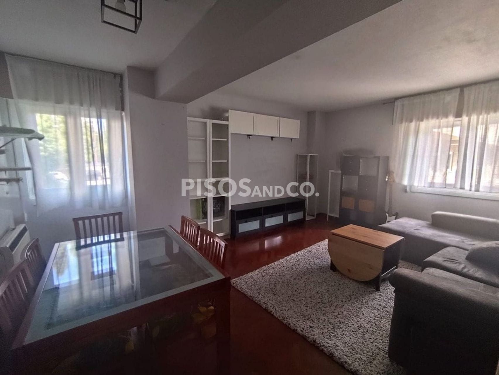 Living room of Flat for sale in A Coruña Capital   with Heating, Storage room and Furnished